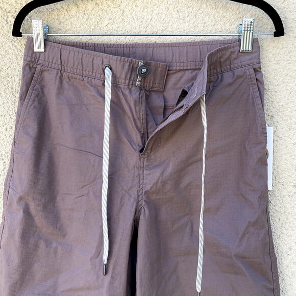 NEW Vuori Ripstop Wide Leg Ankle Pant Size S Hazel Purple Hiking - Picture 4 of 8